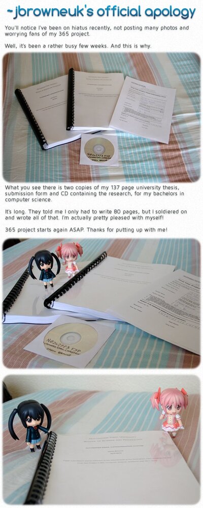 An apology for the hiatus