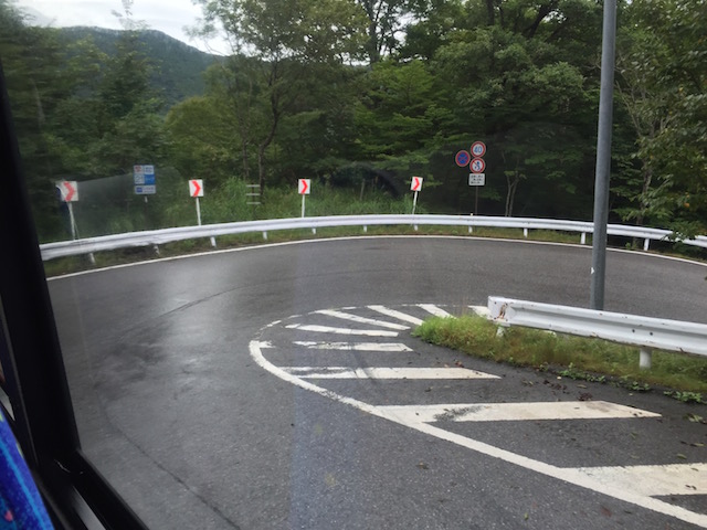 Hairpin bend