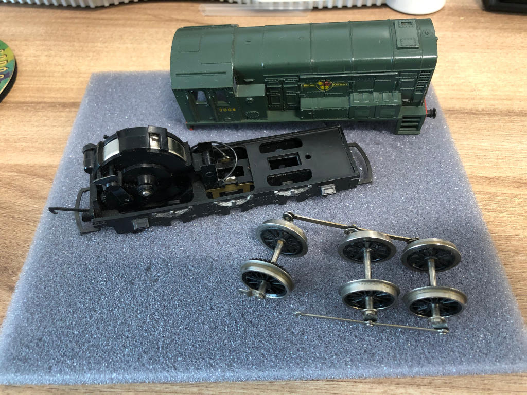 Shunter before repairs