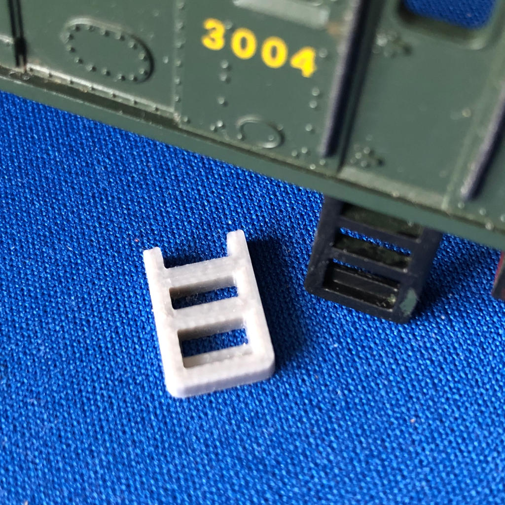 Shunter ladder repairs