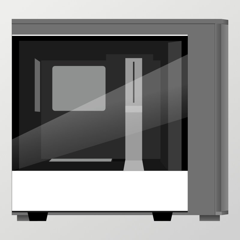 Computer case dimensions compared